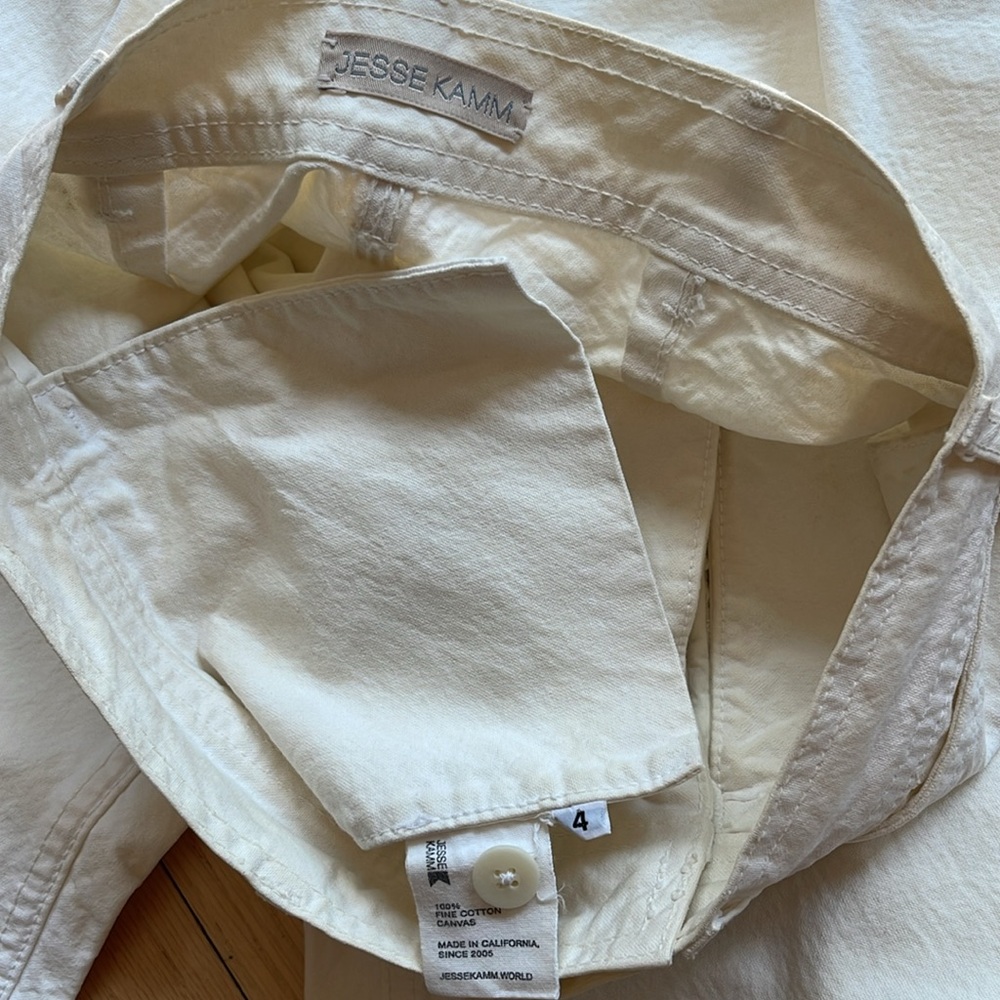 Jesse Kamm Ranger Pants - Salt - Size 4 - Picture 12 of 14